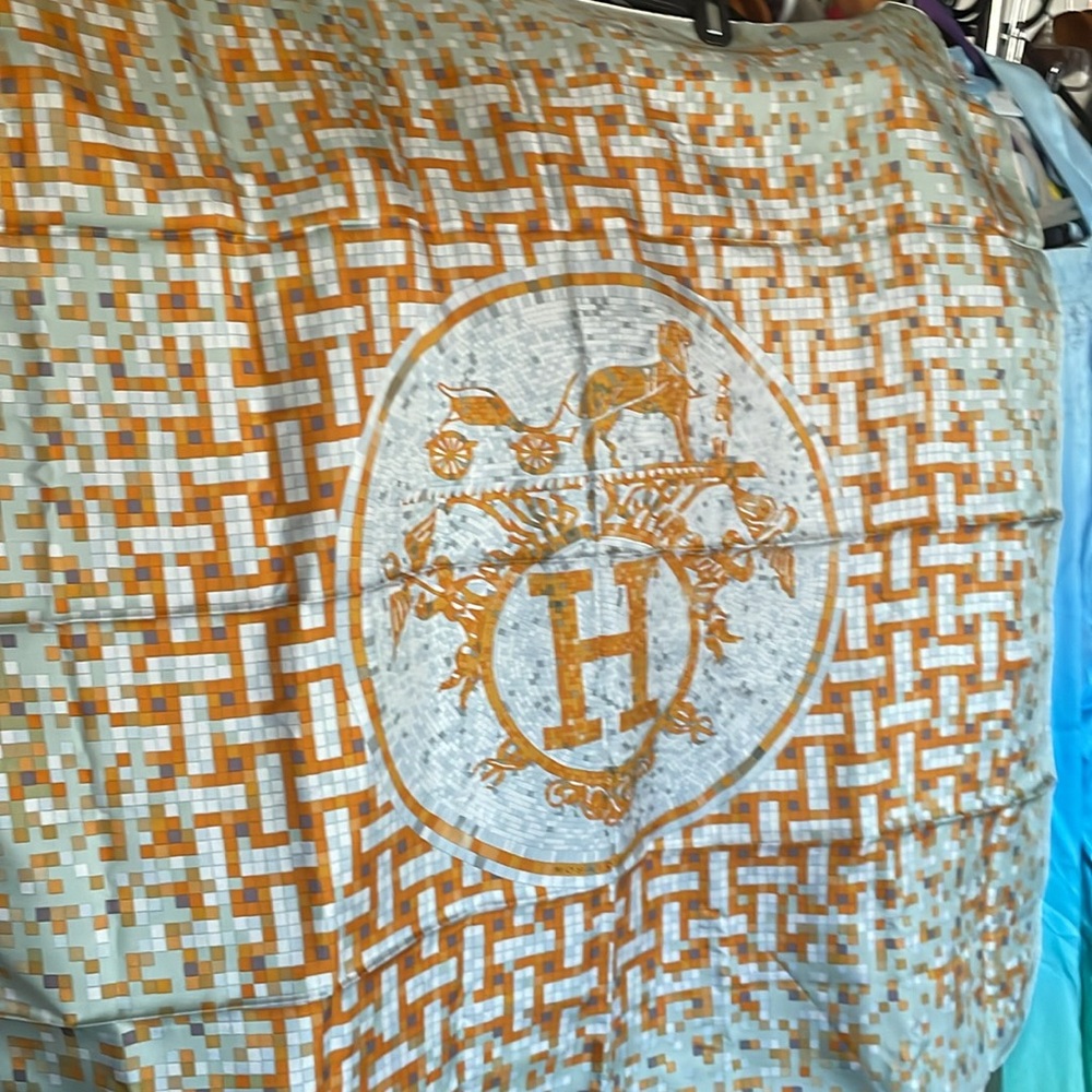 RARE Hermes Mosaic Scarf